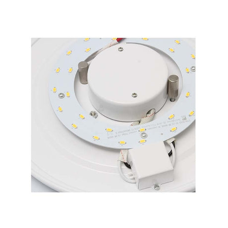 LUM TECHO CIRCULAR LED 10W BLANCO CARPI *** HA. LUMI ***