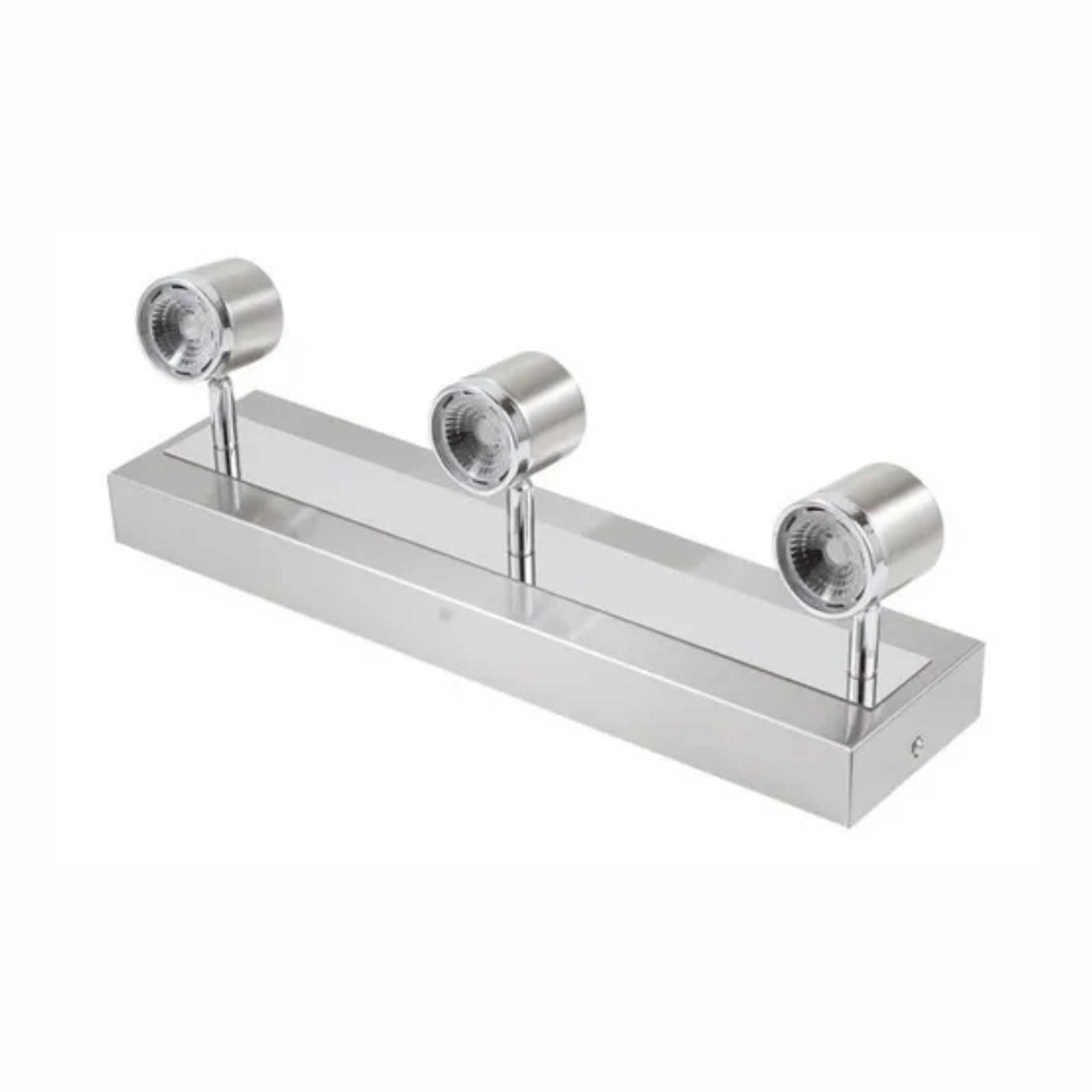 LUMINARIO REGLETA LED 3 LUCES DE 4W SATINADO PIERINO *** HA. LUMI ***