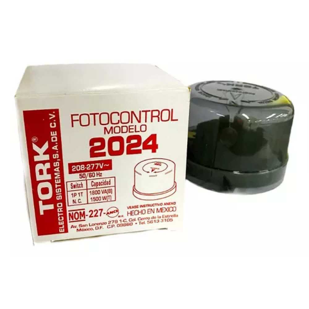 FOTOCONTROL 220V.10A. 1500W. 2024 *** OFRECER 85204 Y 9402300 ***