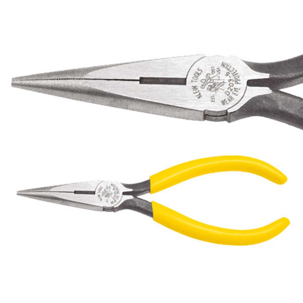 PINZA PUNTA CONICA 6" CON CORTE TULMEX KLEIN TOOLS