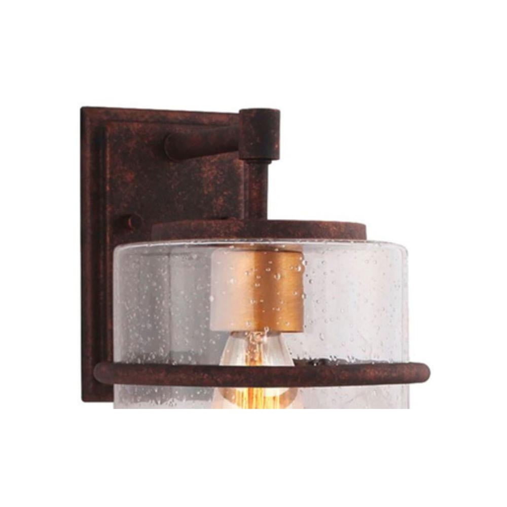 LUMINARIO CILINDRO PARED E26 1X60W MAX 120V GRANDE RUSTICO BRANDEL