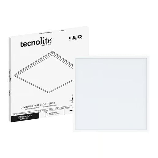 PANEL LED BACKLIGHT EMPOTRADO BLANCO 60X60 ATENUEABLE 20W TECNOLITE