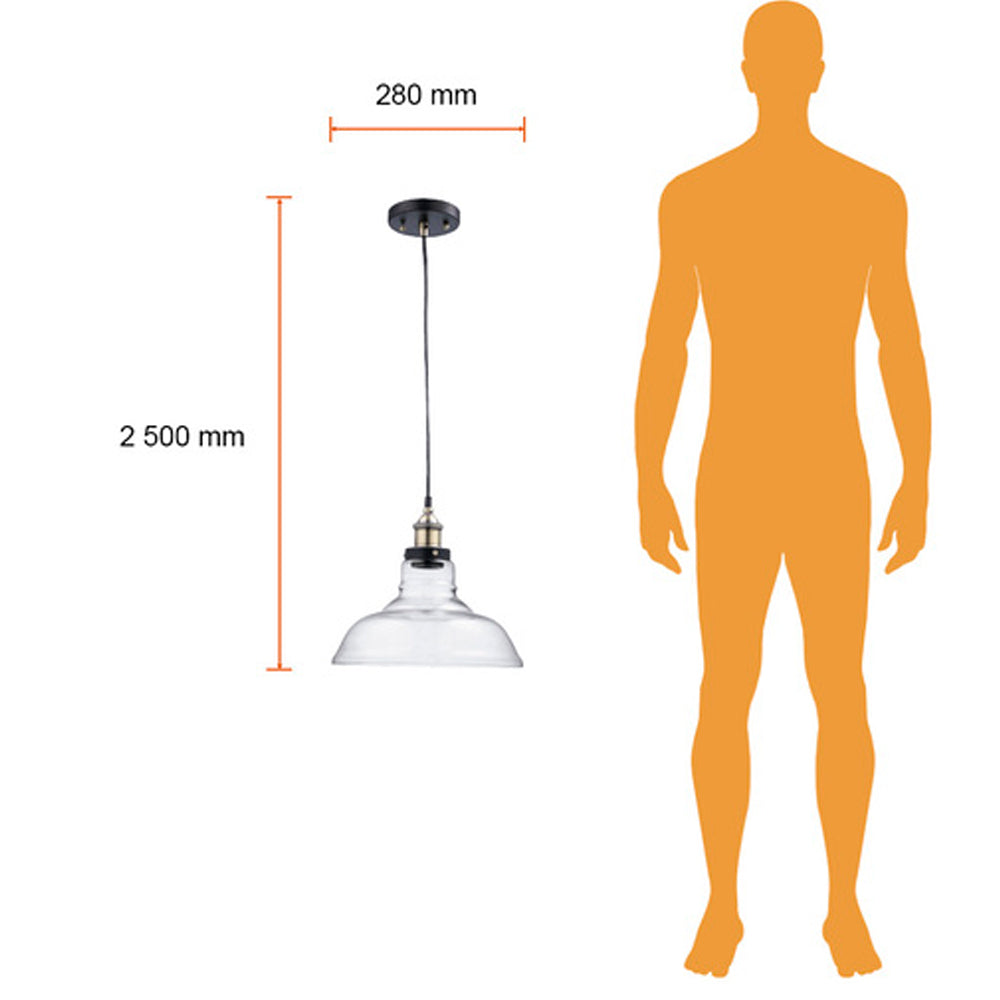 COLGANTE DE CRISTAL TECNOLITE MAIA II 2.5M DE ALTURA 60W BASE E27 NO INCLUYE FOCO