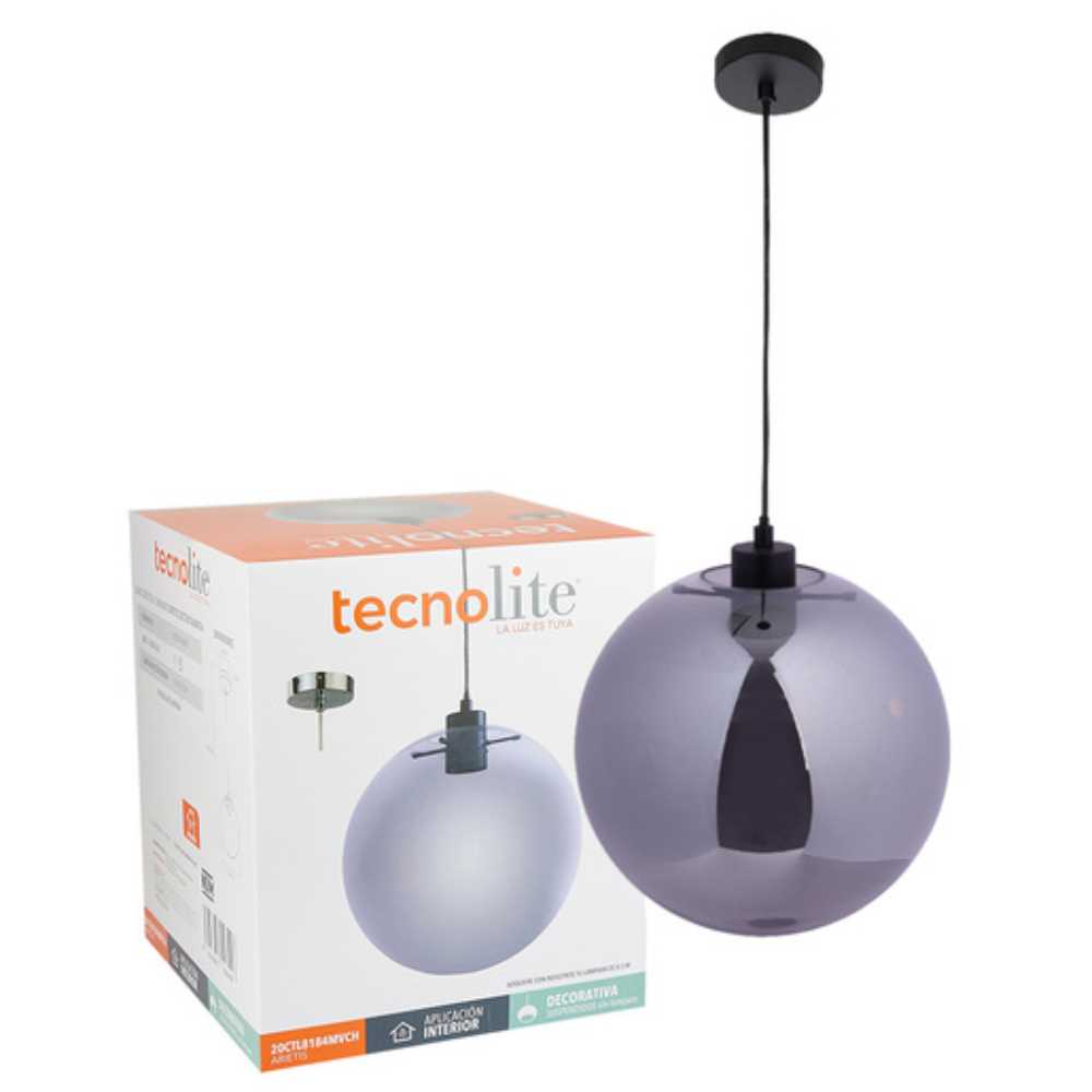COLGANTE DE CRISTAL ARIETTIS TECNOLITE 1.50 METROS DE ALTURA POTENCIA MÁXIMA 60W BASE E27 NO INCLUYE FOCO***HAE2025***