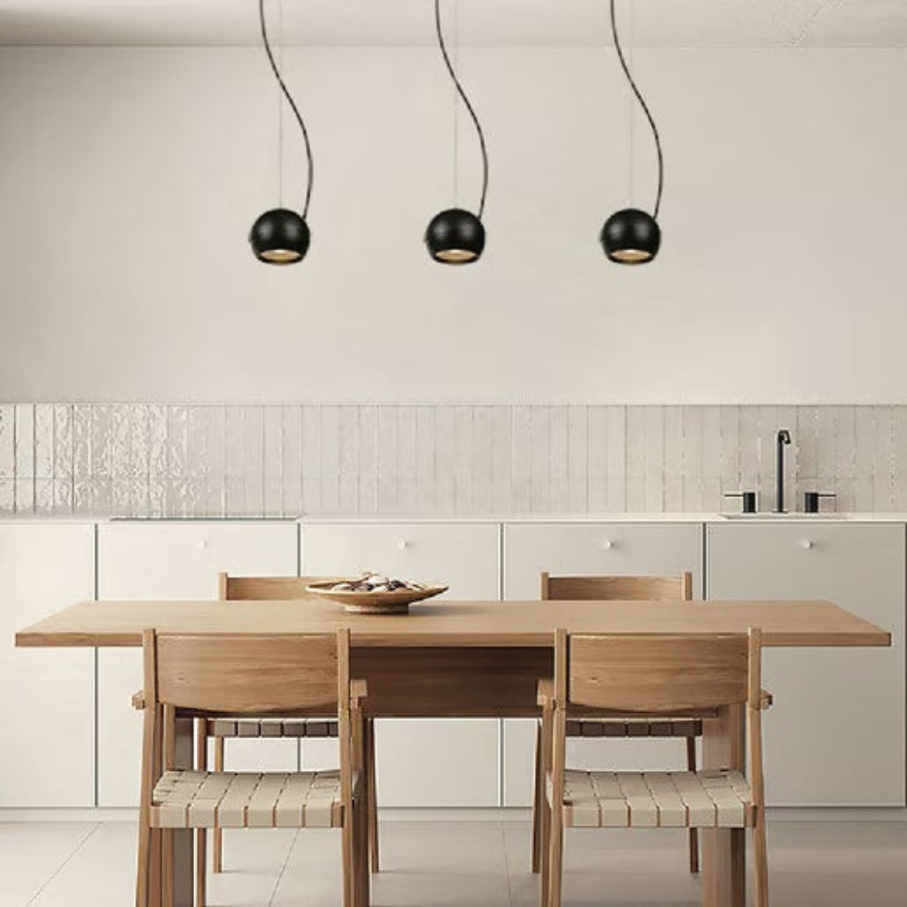 LAMPARA COLGANTE LED METAL 1.5M 20W LUZ CALIDA BRILLANTE IRC90 NO ATENUABLE