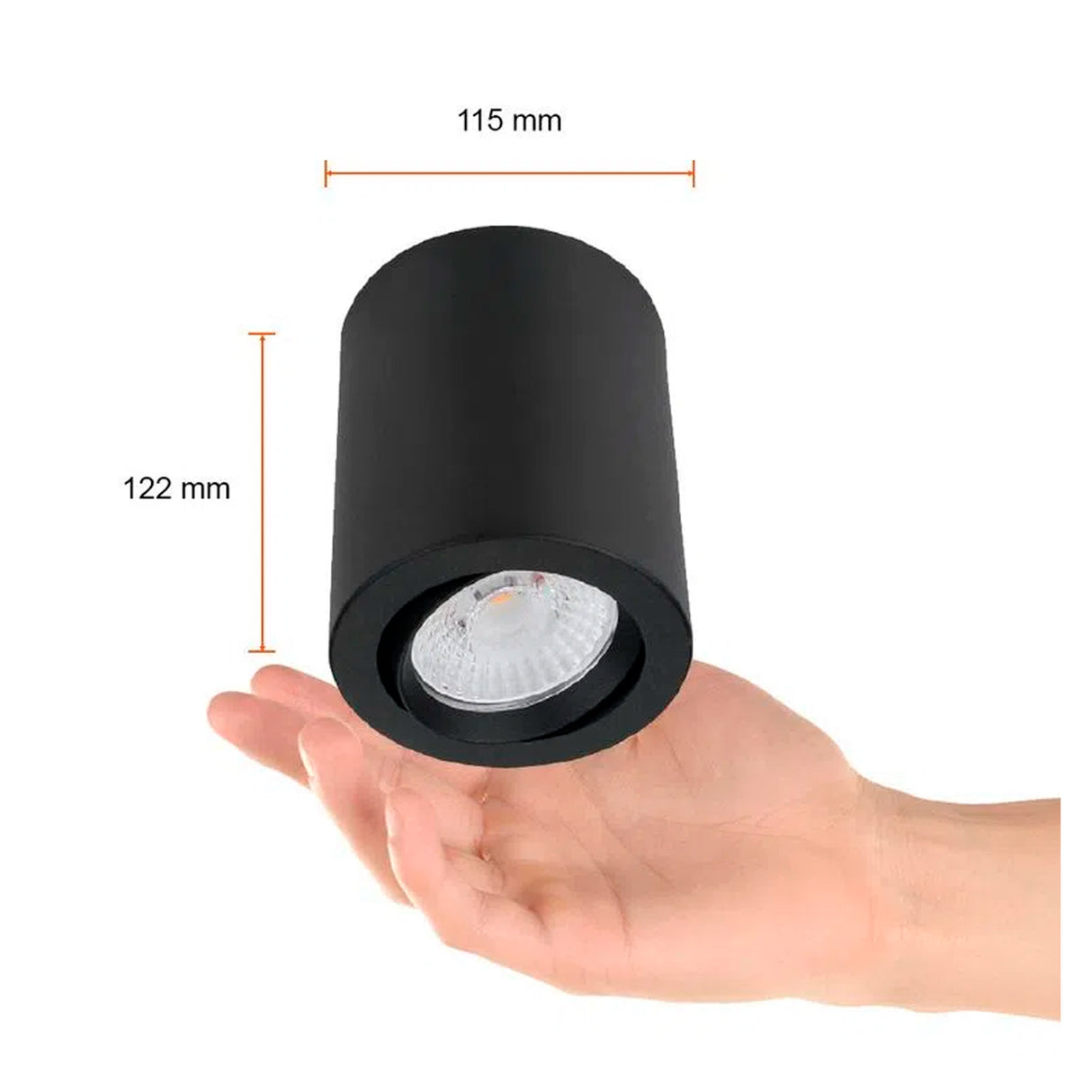 LÁMPARA DE INTERIOR LED ASHLESHA I TECNOLITE 20W SPOT LUZ SUAVE CÁLIDA LED INTEGRADO