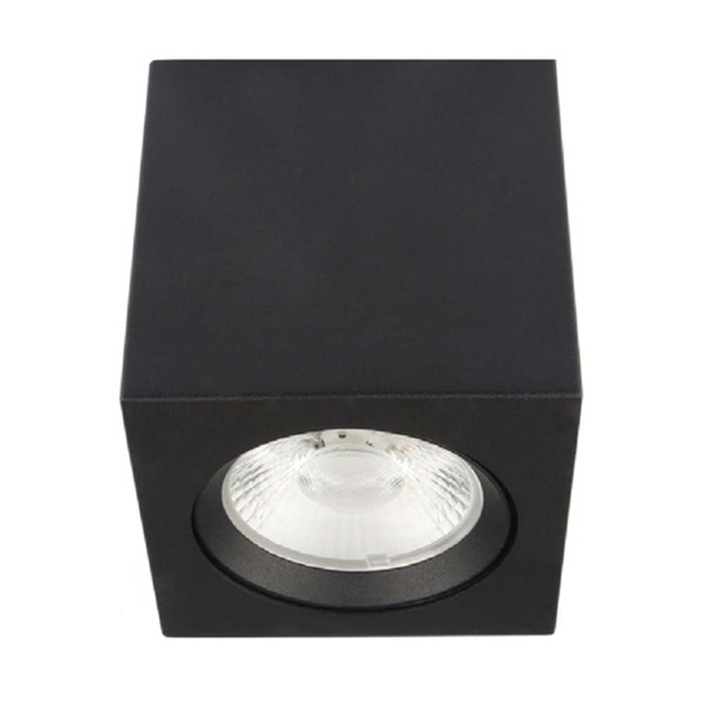 LAMPARA SPOT LED DE SOBREPONER 20 W LUZ CALIDA BRILLANTE DIRIGIBLE ATENUABLE