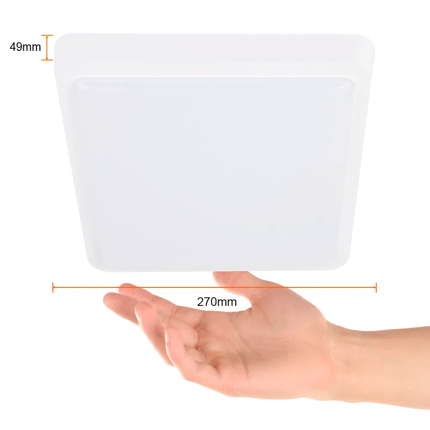 LÁMPARA DE INTERIOR LED NASHIRA III TECNOLITE PARA SOBREPONER 20W LUZ SUAVE CÁLIDA