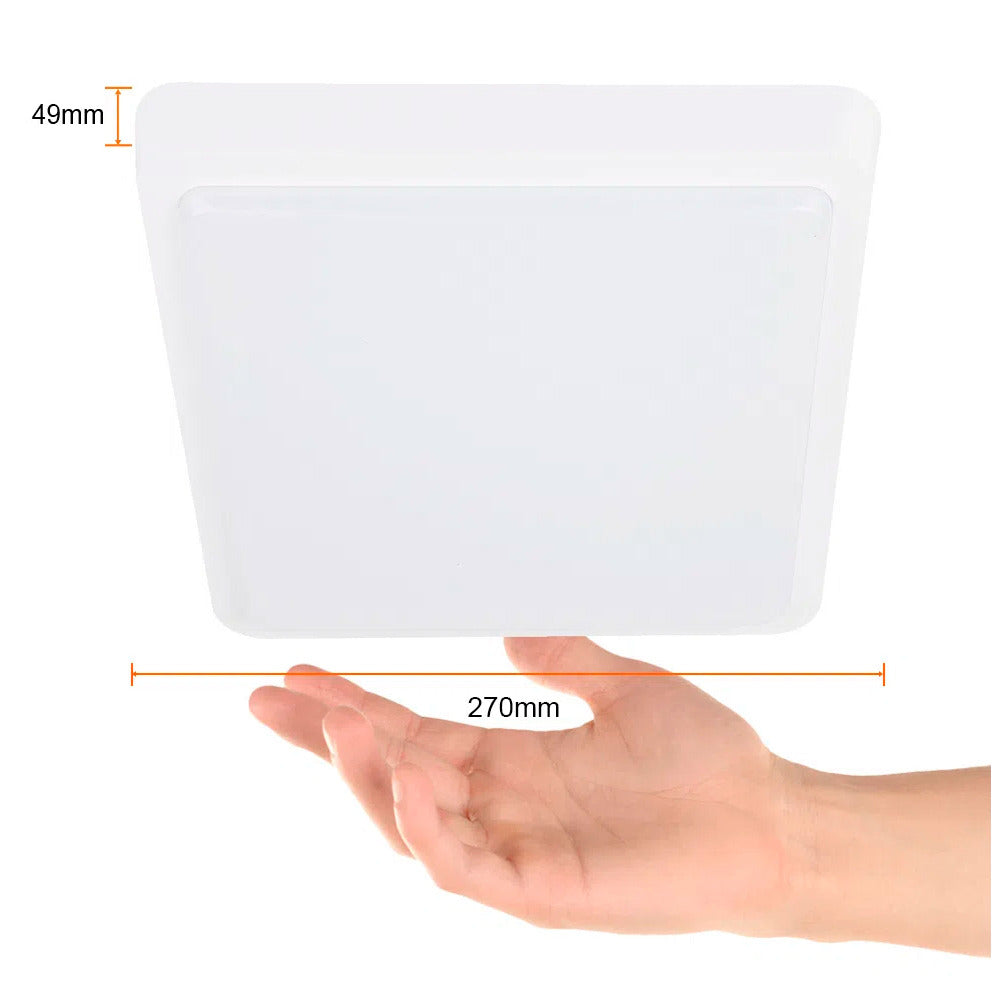 LAMPARA PLAFON LED TECHO 20 W LUZ DE DIA INTERIORES NO ATENUABLE LED INTEGRADO 20PTLLEDC65MVB