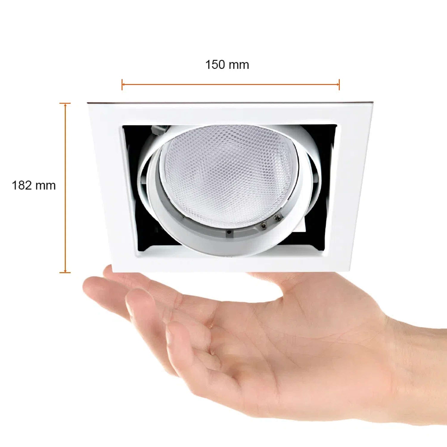 LÁMPARA EMPOTRABLE TECNOLITE LUYTEN I DIRIGIBLE BASE E27 BLANCO ***TECNOLITE HAE***