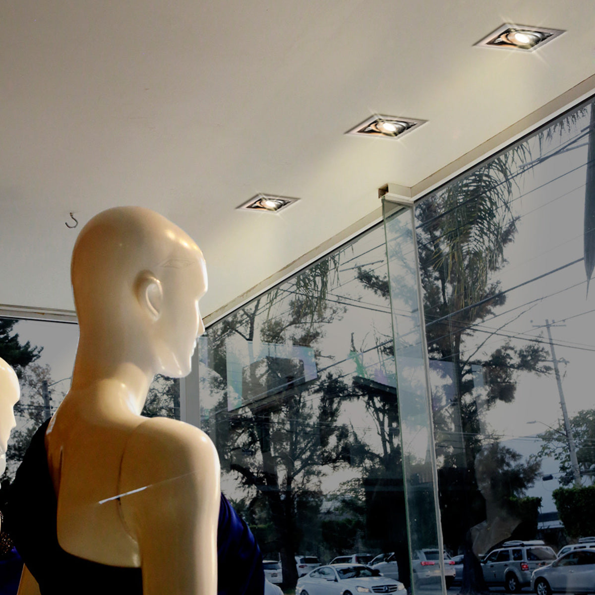 LÁMPARA EMPOTRABLE TECNOLITE LUYTEN I DIRIGIBLE BASE E27 NEGRO ***TECNOLITE HAE***