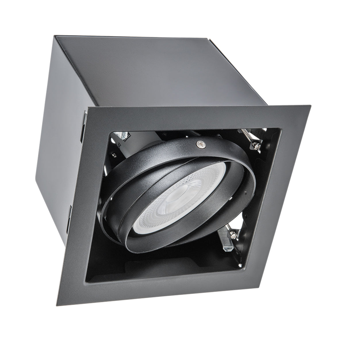 LÁMPARA EMPOTRABLE TECNOLITE LUYTEN I DIRIGIBLE BASE E27 NEGRO ***TECNOLITE HAE***