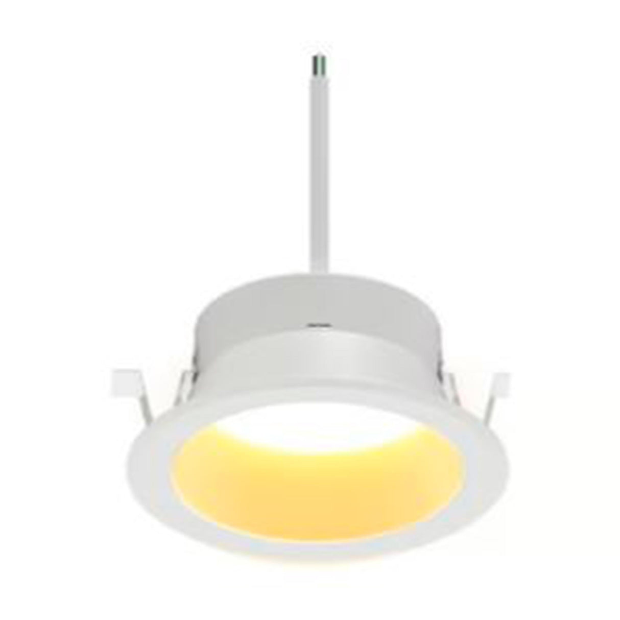 LUMINARIO INT. EMPOT. TECHO 20W/100-277V. 3000K BLANCO LUZ SUAVE CALIDA KAMUY