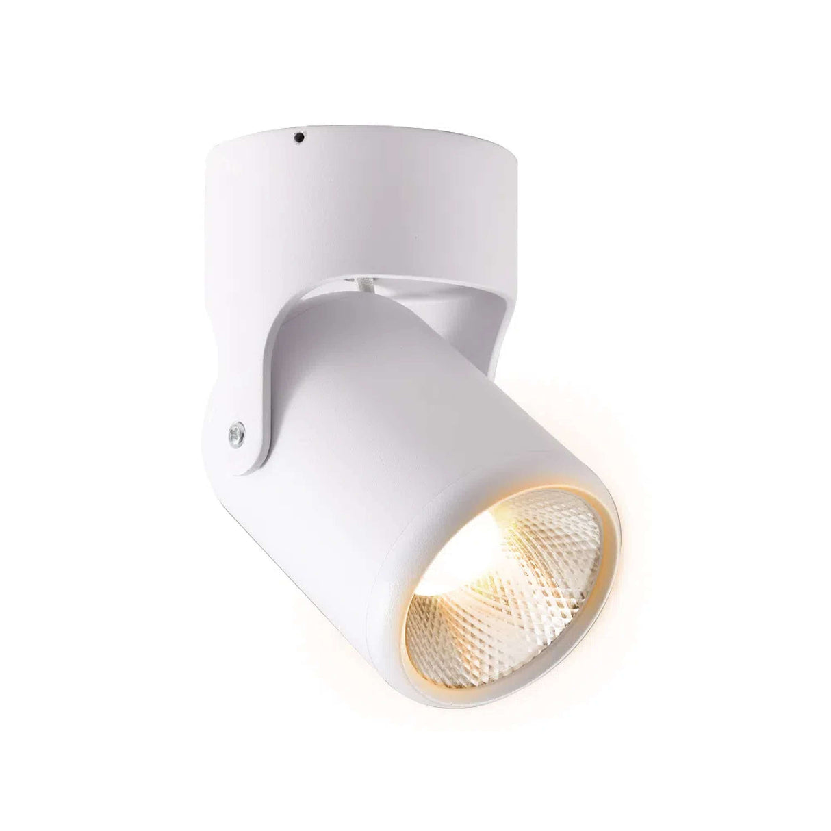 LAMPARA INTERIOR LED 20W. ALRIYA II SPOT SOBREPONER LUZ SUAVE CALIDA DIRIGIBLE BLANCO *** EXHIBIDO ***