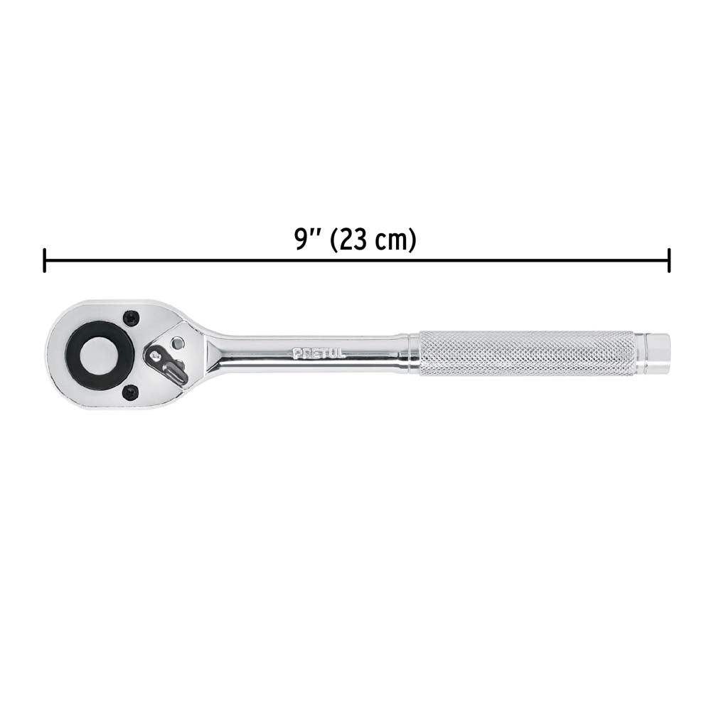 MATRACA LIBERACION RAPIDA CABEZA PERA CUADRO 1/2" PRETUL