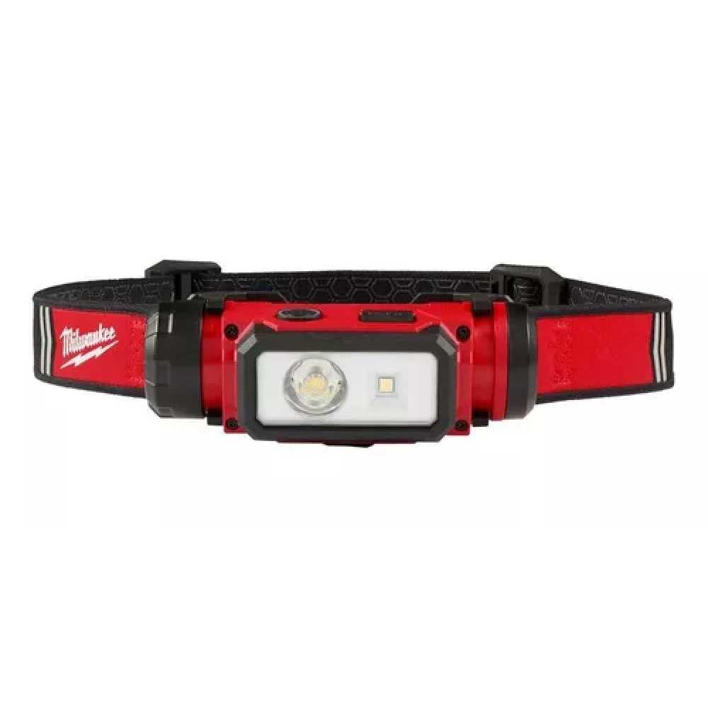 LINTERNA PARA CASCO 600 LUMENES RECARGABLE USB REDLITHIUM BATERIA USB REDLITHIUM CABLE USB C 4 CLIP PAREA CASCO MILWAUKEE