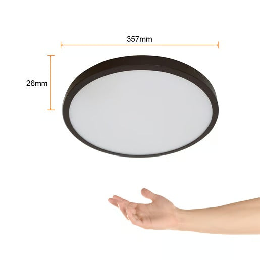 LUMINARIO P/INT LED 24W 127-277V SOBREPONER 24W CCT CAFE MCA TECNOLITE