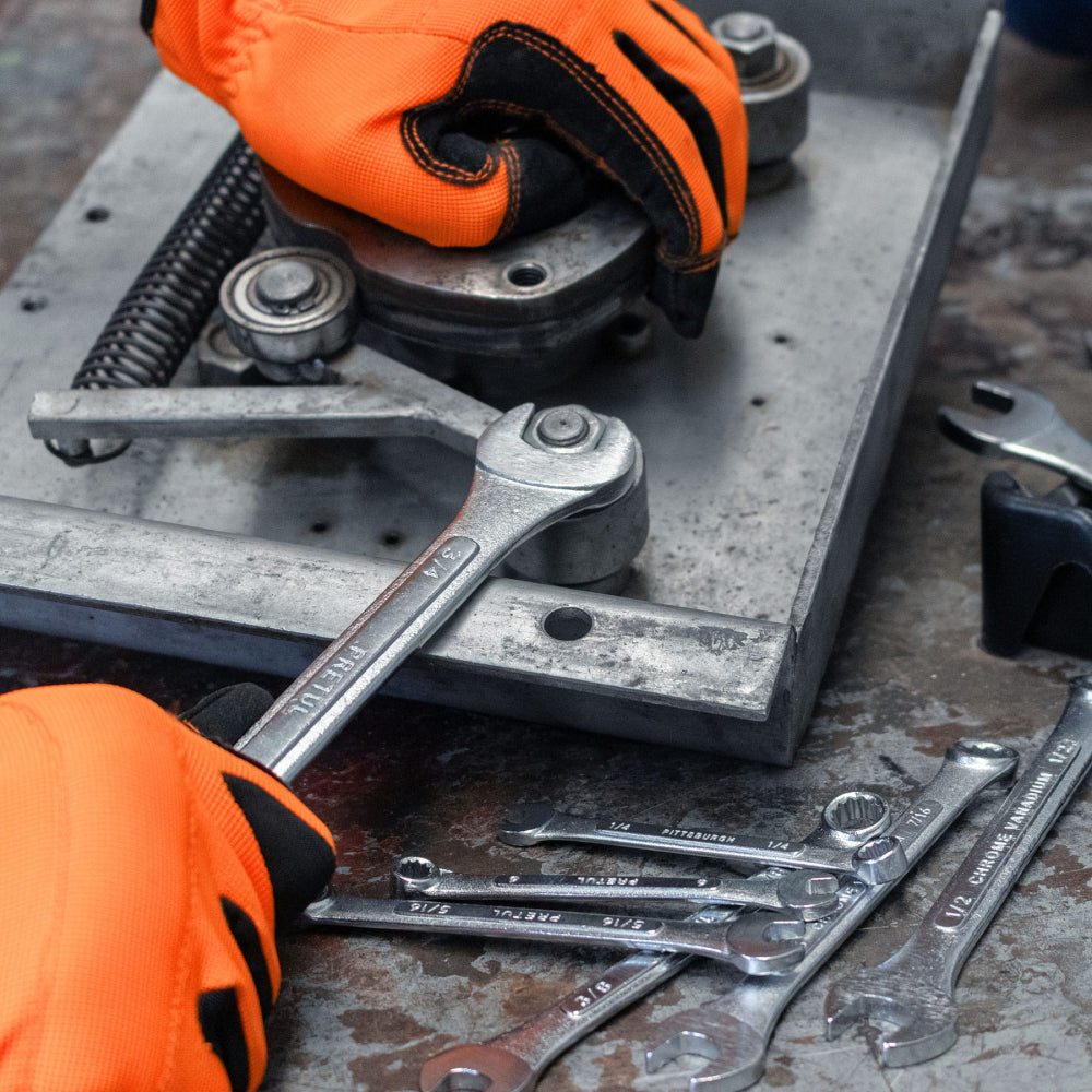 JUEGO DE 22 LLAVES COMBINADAS STD Y MM PRETUL