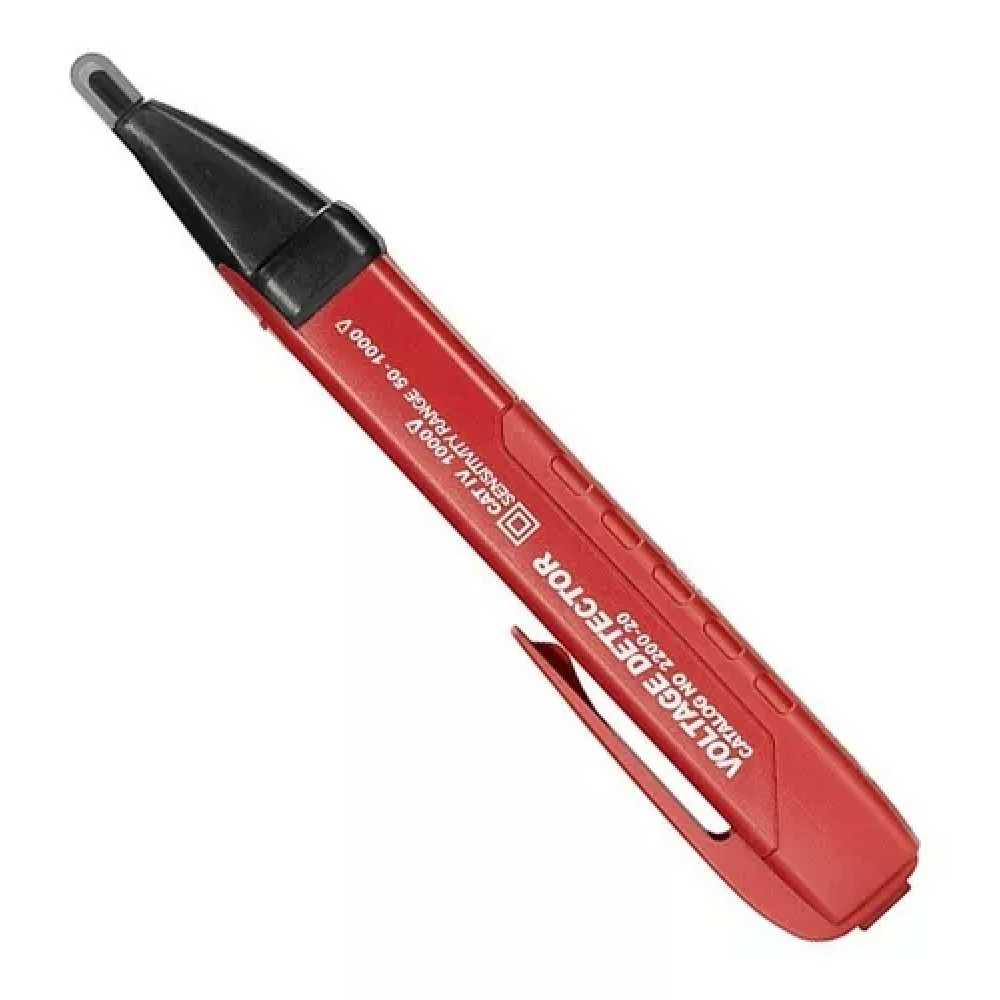 DETECTOR DE VOLTAJE DOBLE RANGO DE 10-49V Y 50-1000V CON INDICADOR LED MILWAUKEE