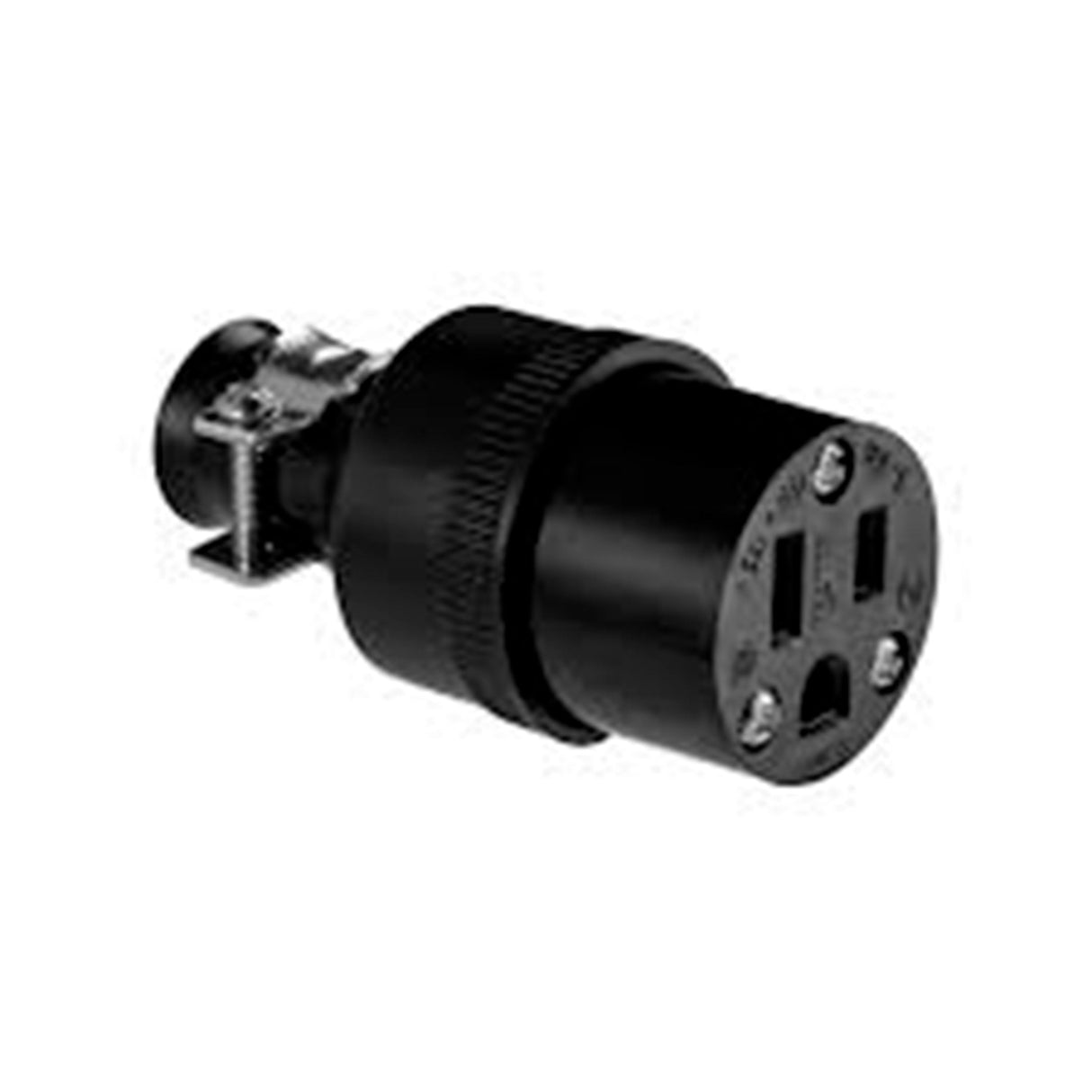 CONECTOR HULE P/CLAVIJA BLINDADA 2F-2H 15A/125V. NEMA 5-15 222-BOX