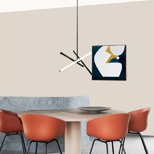 LAMPARA COLGANTE LED METAL 1.73M 22.5 W LUZ CALIDA BRILLANTE 3P NO ATENUABLE