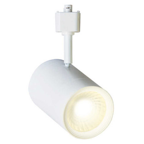 SPOT DE RIEL LED INDUS I TECNOLITE DIRIGIBLE DE INTERIOR 22W LUZ SUAVE CÁLIDA BLANCO