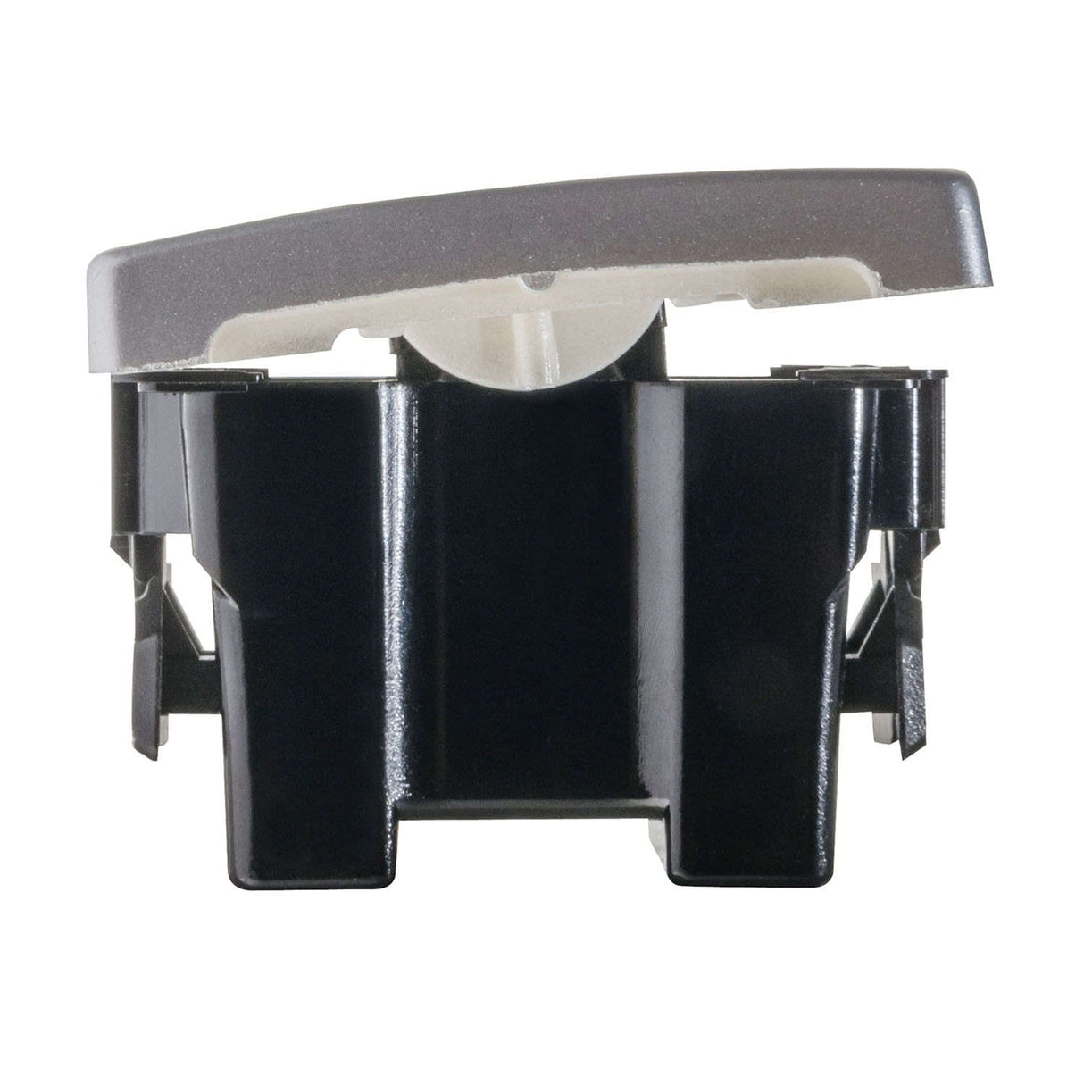 APAGADOR SENCILLO ESTEVEZ STATUS SIN VISOR 3 MÓDULOS TITANIO ***HAE2025***