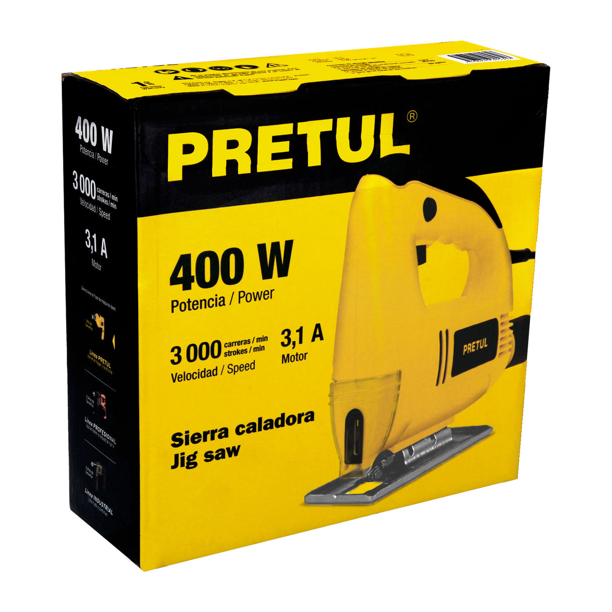 SIERRA CALADORA 3.1A. 400W/127V. 60HZ. CALA-3P 24047 TRUPER