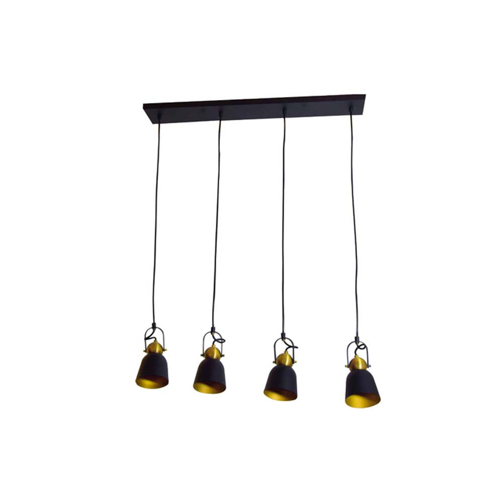 LÁMPARA DE INTERIOR TECNOLITE RAN II PARA SUSPENDER CUATRO BASES E27