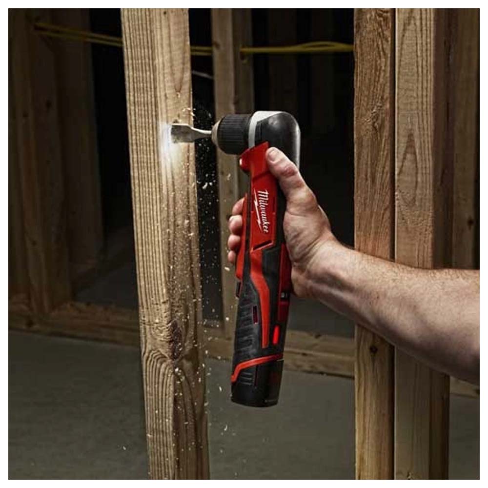 TALADRO/DESTORNILLADOR DE ANGULO RECTO DE 3/8" M12 (NO INCLUYE BATERIA SE RECOMIENDA 48112430) MILWAUKEE