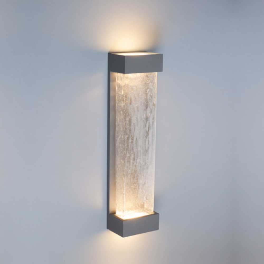 LÁMPARA DE EXTERIOR LED CRUX II TECNOLITE 24W PARED ARBOTANTE LUZ SUAVE CÁLIDA IP44 LED INTEGRADO