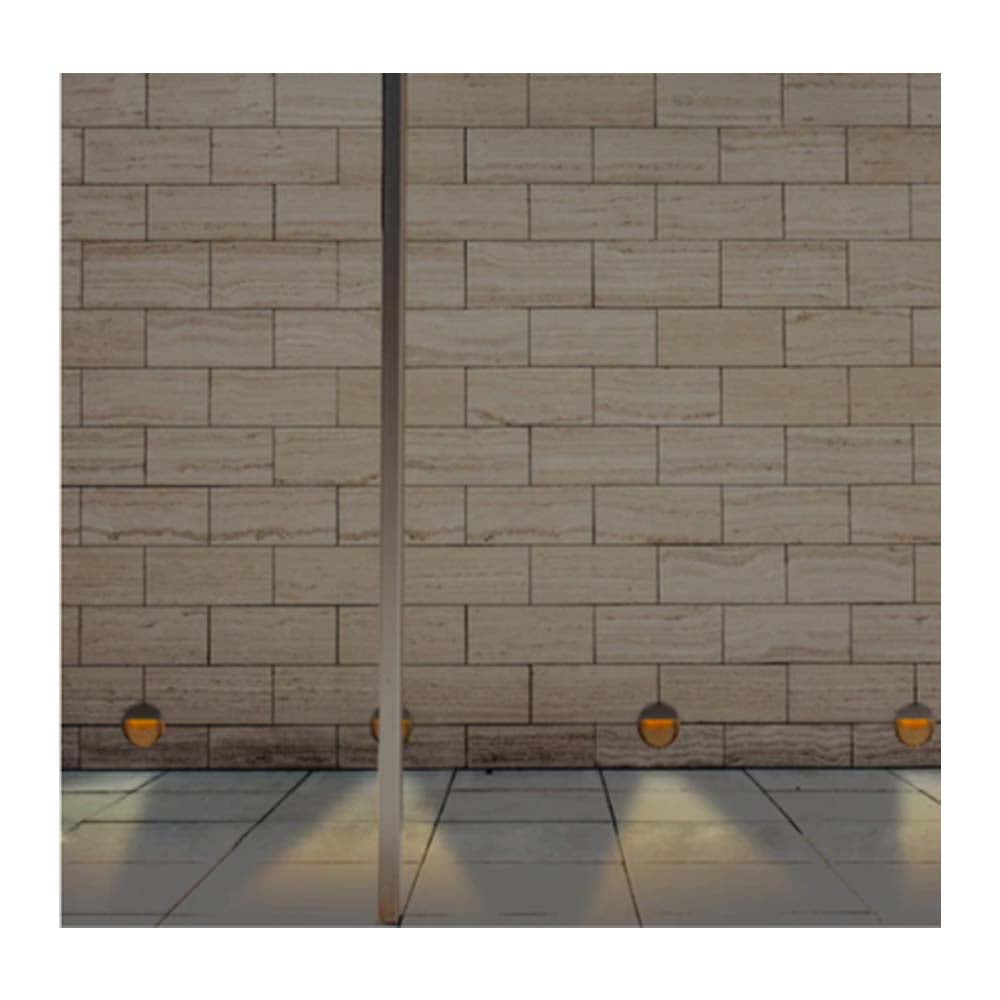 LUZ DE CORTESIA LED SOBREP. MURO 24W/127V. 3000K ALUM. NEGRO HUNOR III ***TECNOLITE HAE***