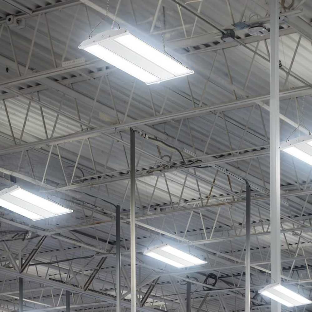 LAMPARA GABINETE LED 2X2 24 W LUZ BLANCA NEUTRA 3 BASES G5 NO ATENUABLE FOCOS T5 INCLUIDOS