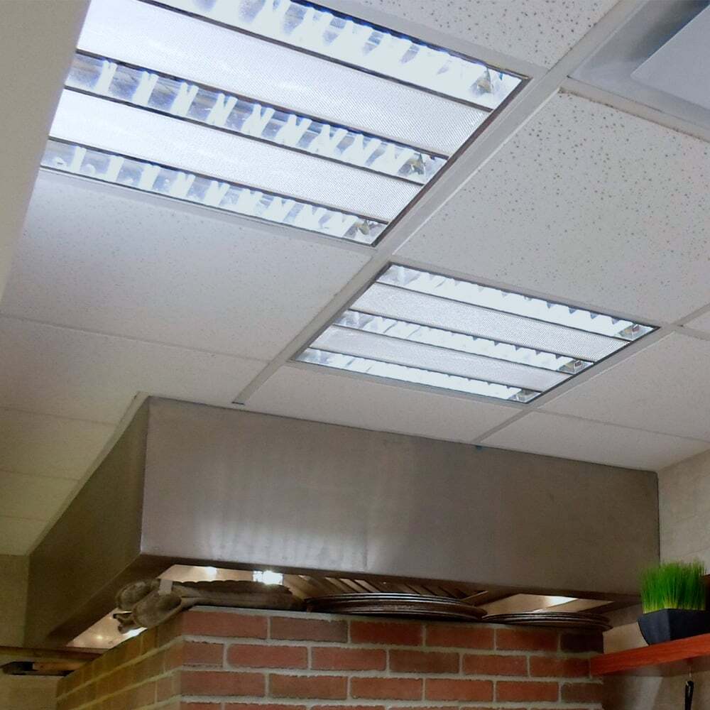 LÁMPARA EMPOTRABLE LED TECNOLITE OREMBURGO IV 24W LUZ DE DÍA TRES BASES G5