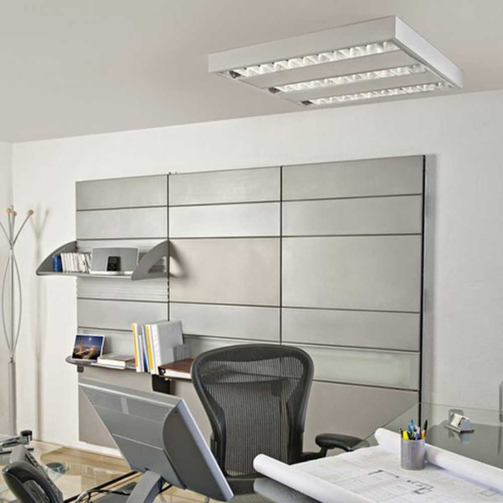 LÁMPARA EMPOTRABLE LED TECNOLITE MONTOYA II 24W LUZ DE DÍA TRES BASES G5 *** OFRECER L6033-130 ***