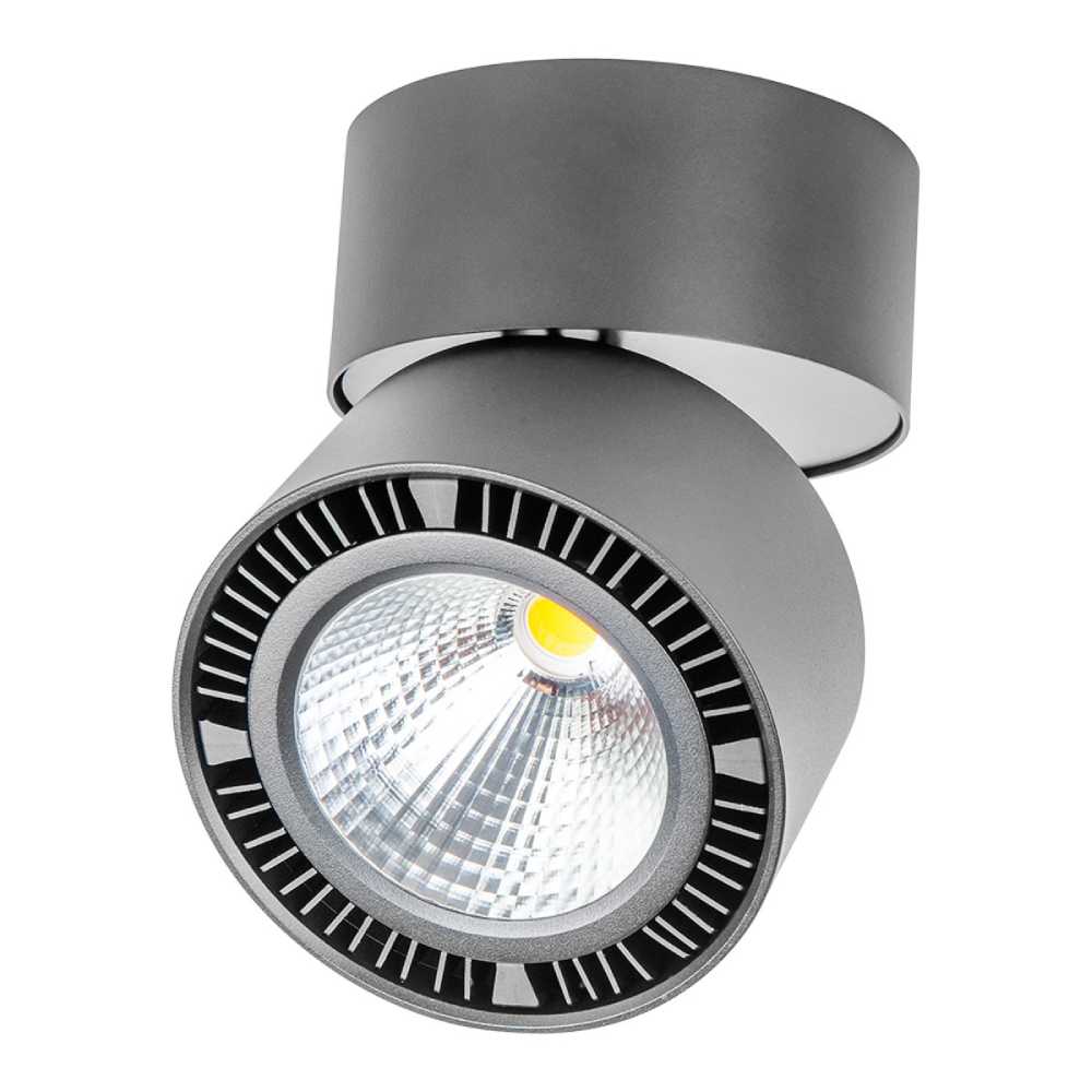 LÁMPARA DE INTERIOR LED TECNOLITE PRAIA SPOT PARA SOBREPONER 24W LUZ SUAVE CÁLIDA