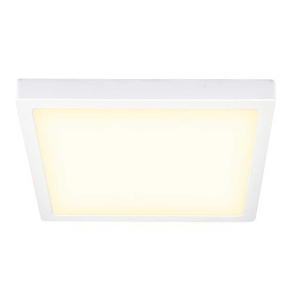 LAMPARA PLAFON LED TECHO 24 W LUZ CALIDA BRILLANTE INTERIORES NO ATENUABLE LED INTEGRADO 24PTLLEDC30MVB