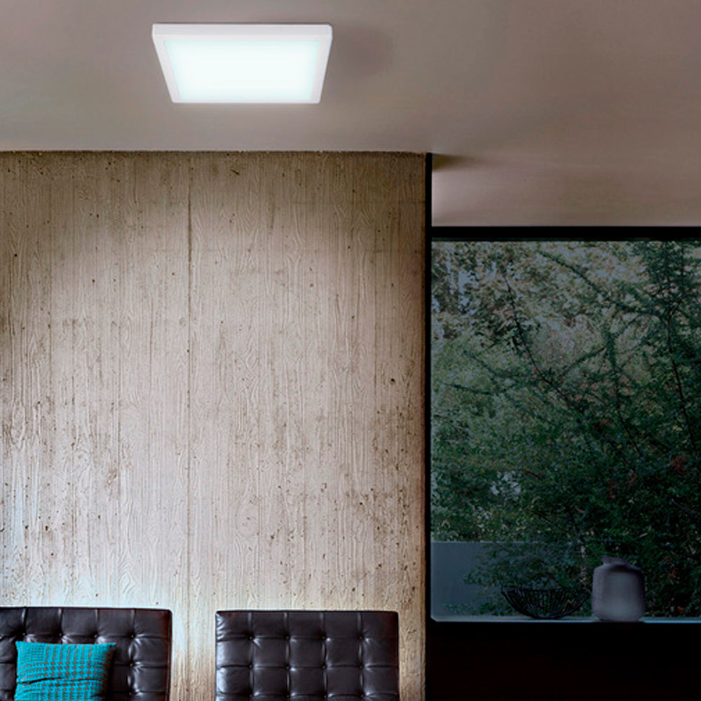 LAMPARA PLAFON LED TECHO 24 W LUZ DE DIA INTERIORES NO ATENUABLE LED INTEGRADO 24PTLLEDC65MVB