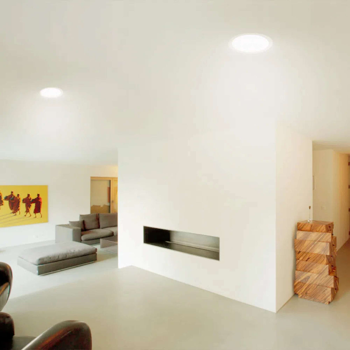 LÁMPARA EMPOTRABLE LED TECNOLITE BUCARAMANGA IX 24W LUZ SUAVE CÁLIDA NO ATENUABLE LED INTEGRADO