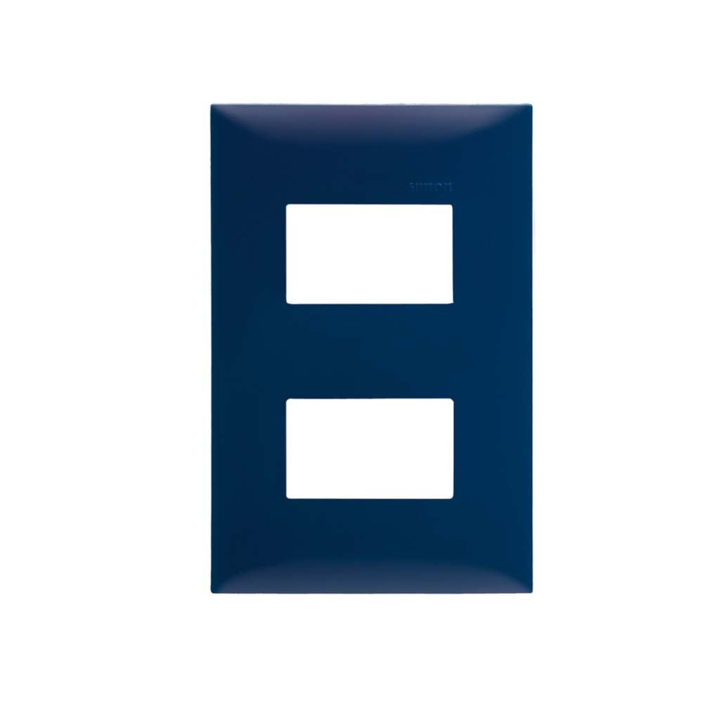 PLACA 2 MODULOS AZUL BALEARES *** HAE ***