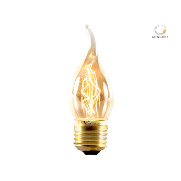 BOMBILLA INCANDESCENTE FLAMA 25W127VE27 *** EXHIBIDO ***