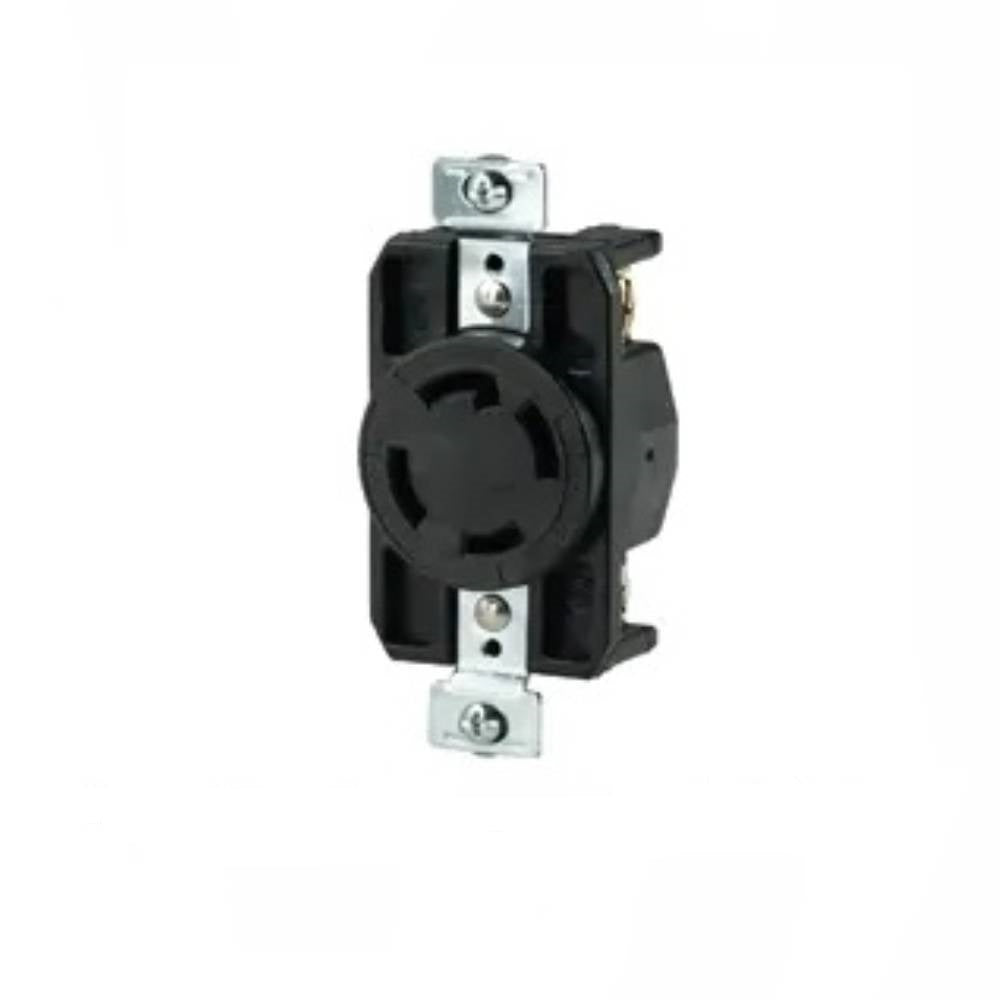 RECEPTACULO FIJO MEDIA VUELTA 4P 5H 30A 347/600V CONEXION A TIERRA MCA LEVITON