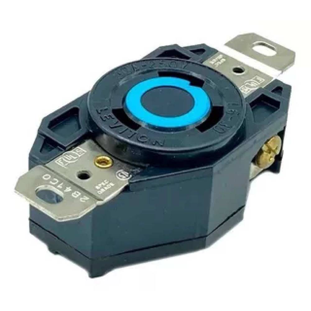 RECEPTACULO FIJO MEDIA VUELTA 4P 5H 30A 347/600V CONEXION A TIERRA MCA LEVITON