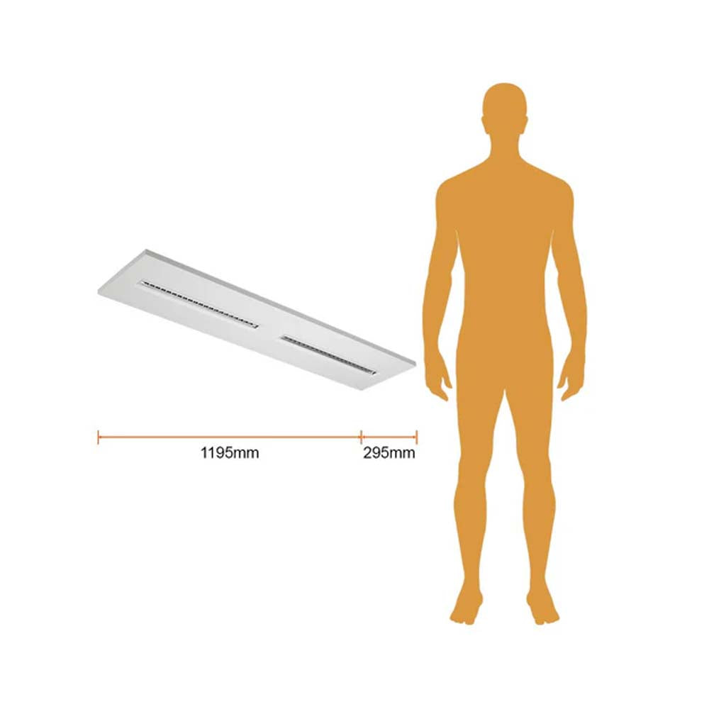 LÁMPARA EMPOTRABLE LED TECNOLITE DANIOS II ATENUABLE 28W LUZ BLANCA NEUTRA ***TECNOLITE HAE***