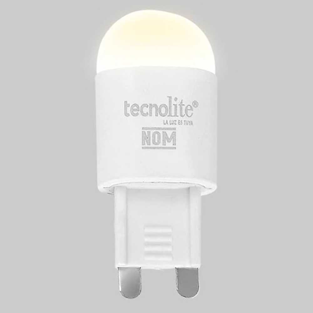 FOCO LED TECNOLITE ERIDANI II AMPOLLETA 2W LUZ SUAVE CÁLIDA BASE G9 NO ATENUABLE