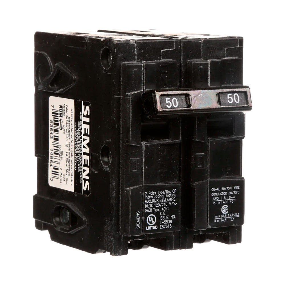 INT. AUTOMATICO QP 2X50A. Q250 SIEMENS