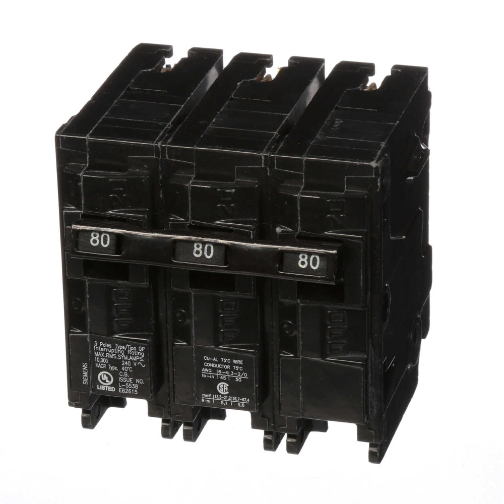 INT. AUTOMATICO QP 3X80A. Q380 SIEMENS