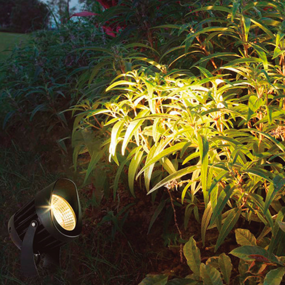 REFLECTOR LED TECNOLITE LYNX III PARA SOBREPONER O ESTACA 30W LUZ SUAVE CÁLIDA