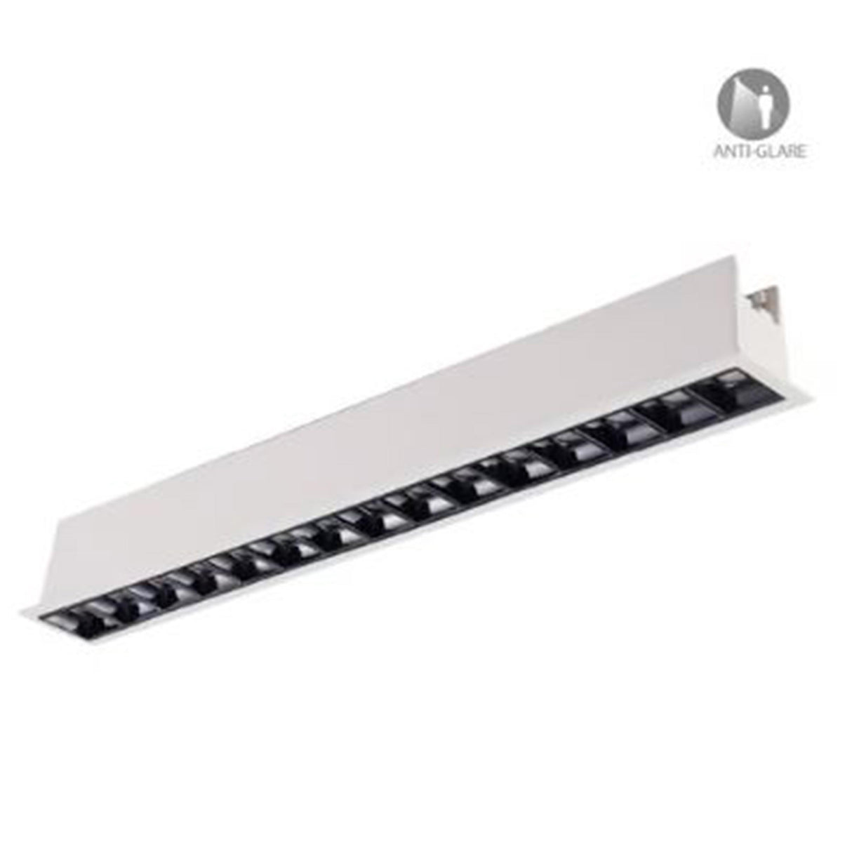 LUM INT EMP TECHO LED 30W100-127V3000K NEGRO MICARE IV ***TECNOLITE HAE***
