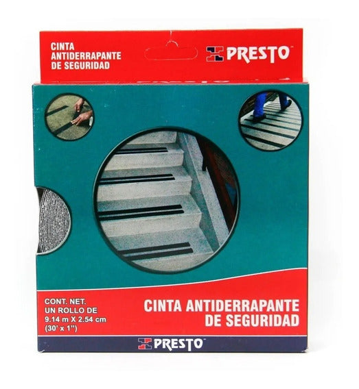 CINTA ANTIDERRAPANTE 9.15 MTS. X "1" MCA. PRESTO. ***HAE ***